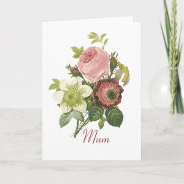 Tarjeta Flores CC0109 Día de la Madre