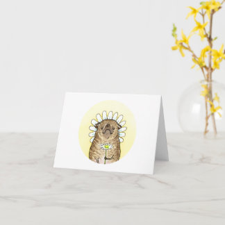 Tarjeta Flores: Daisy