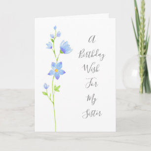 Tarjeta Flores de acuarela de vidrio de Jacob