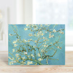 Tarjeta Flores de almendra | Vincent Van Gogh<br><div class="desc">Flores de almendra (1890) del artista holandés Vincent van Gogh (1853-1890). La pintura de Van Gogh en Almond Blossoms muestra delicadas flores blancas frente a un vibrante cielo turquesa, simbolizando la nueva vida y renovación. Inspiradas por el arte japonés, las elegantes ramas y las líneas fluidas crean una sensación de...</div>