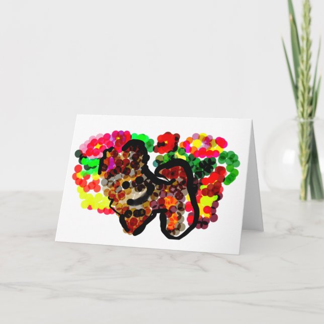Tarjeta flores de Chihuahua (Anverso)