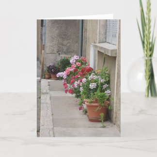 Tarjeta Flores de Francia