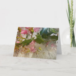 Tarjeta Flores de hielo,