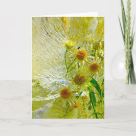 Tarjeta Flores de hielo,