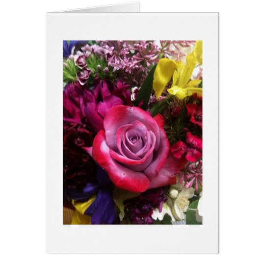 Tarjeta Flores de la primavera