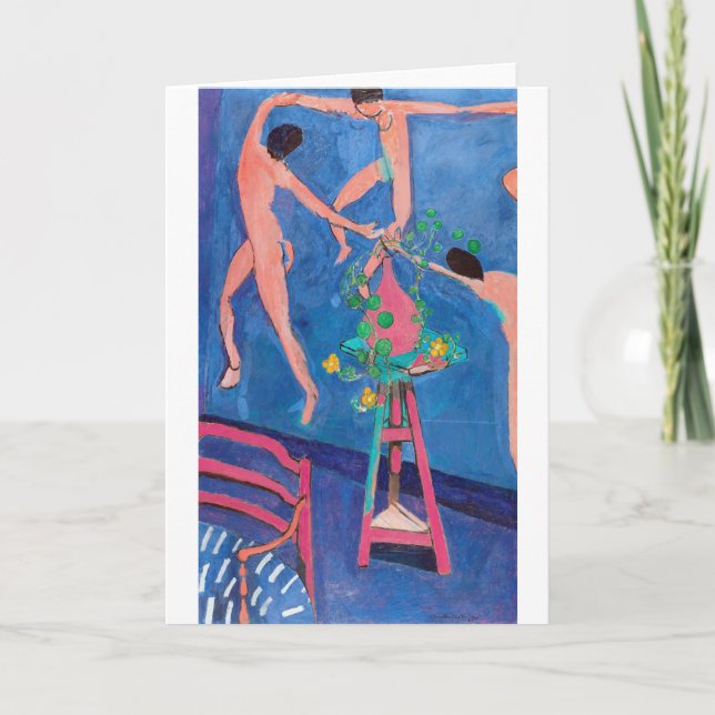 Tarjeta Flores de nasturcio en el Atelier, Matisse (Anverso)