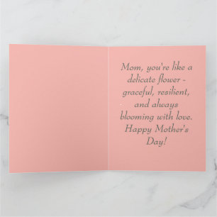 Tarjeta Flores de primavera en azul de huevo de petirrojo