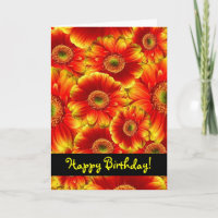 Flores del feliz cumpleaños