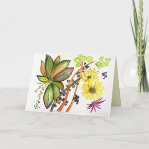 Tarjeta Flores mágicas de Miami