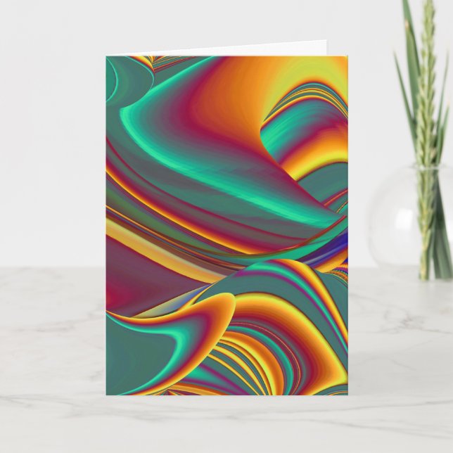 Tarjeta Flores Mágicas de Primavera Verano Otoño (Anverso)