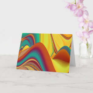Tarjeta Flores Mágicas de Primavera Verano Otoño