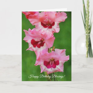 Tarjeta Flores rosas Flores Floral Art Faith Birthday Card