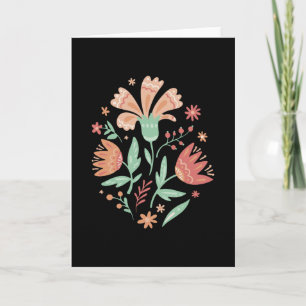 Tarjeta Flores silvestres