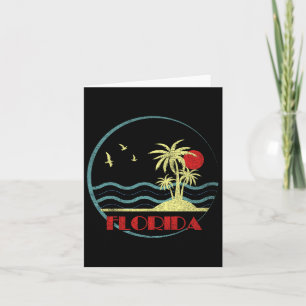 Tarjeta Florida Fl Citrus State Summer Miami Vibes Beach V