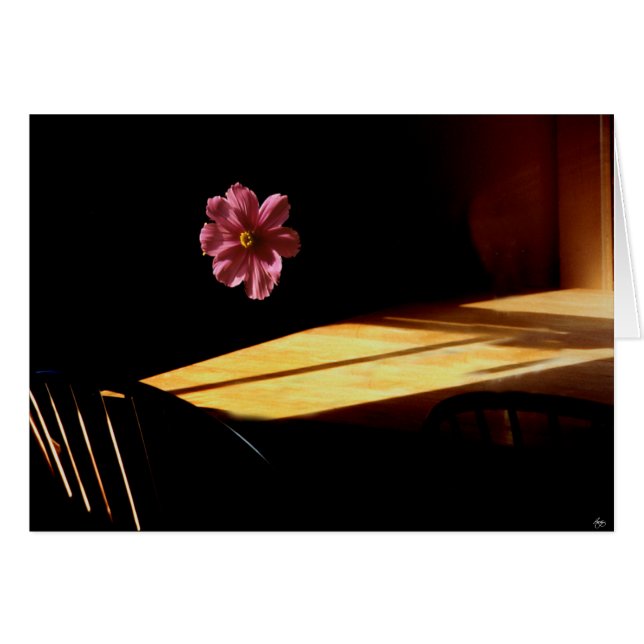 Tarjeta flotante para el paisaje interior de las f (Anverso (Horizontal))