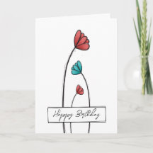 Flower Doodle Birday