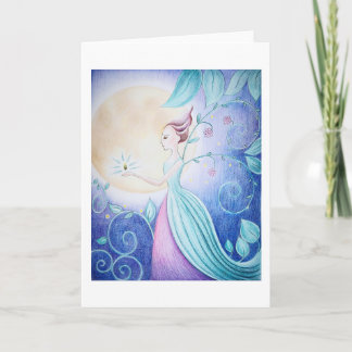 Tarjeta Flower Faery Greeting card