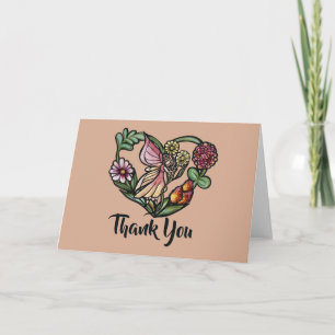 Tarjeta Flower Fairy Garden Faiys