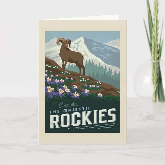 Tarjeta Flower Show de Macy|Rockies (Anverso)