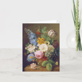 Tarjeta Flower Still Life by Jean Ulrich Tournier