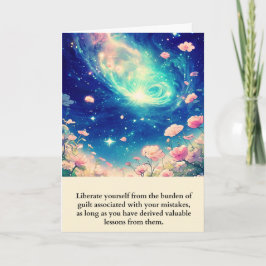 Tarjeta flowers message happy birthday