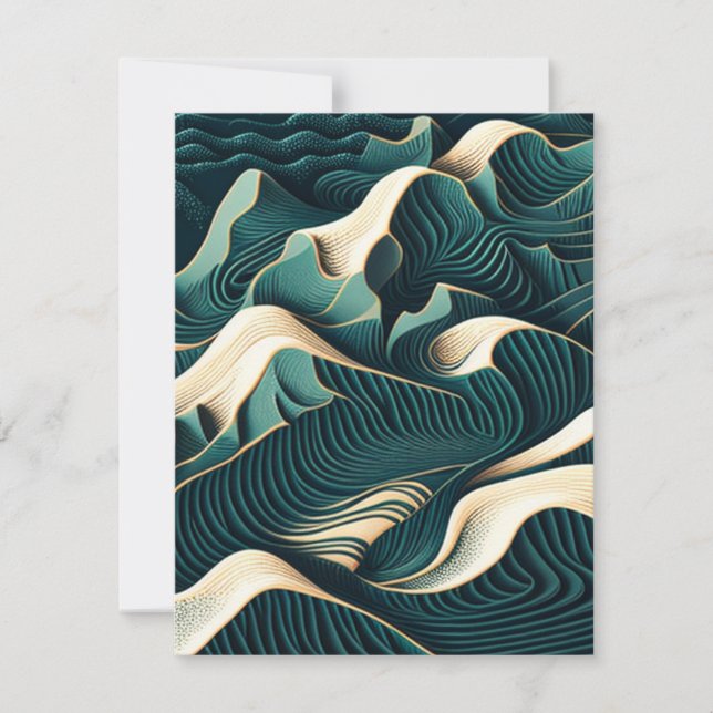 Tarjeta Flowing Harmony (Anverso)