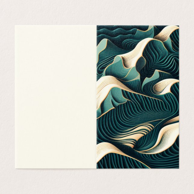 Tarjeta Flowing Harmony (Exterior desplegado)