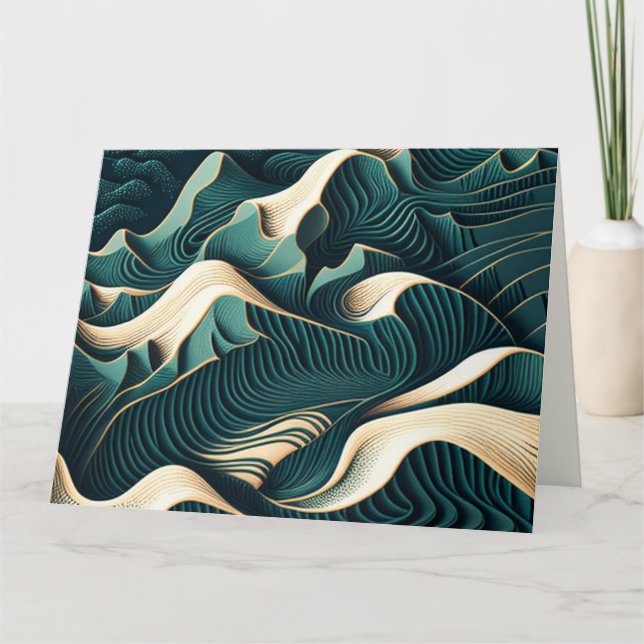 Tarjeta Flowing Harmony (Anverso)