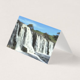Tarjeta Flowing Waters of Hopkins Falls Greeting Card