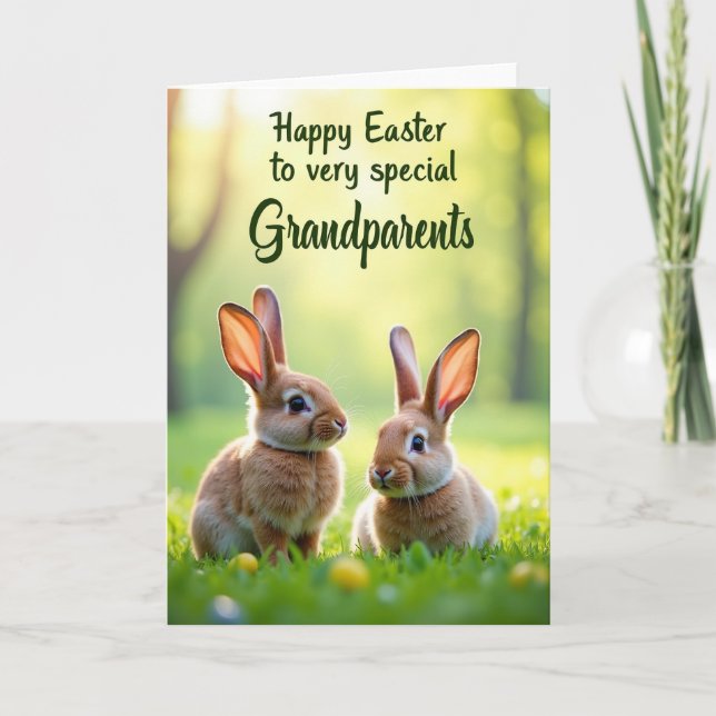 Tarjeta Fluffy Friends Springtime Card (Anverso)