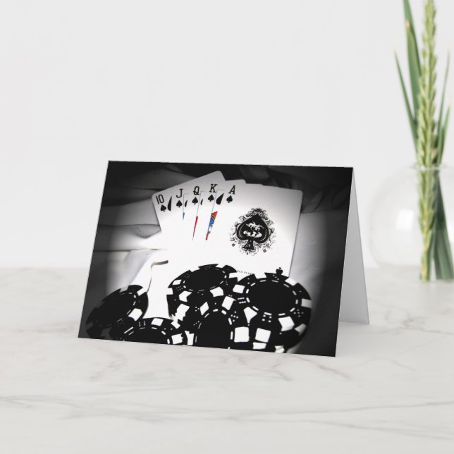 Tarjeta Flush Real (Anverso)