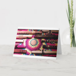 Tarjeta Flute nativa Notecard