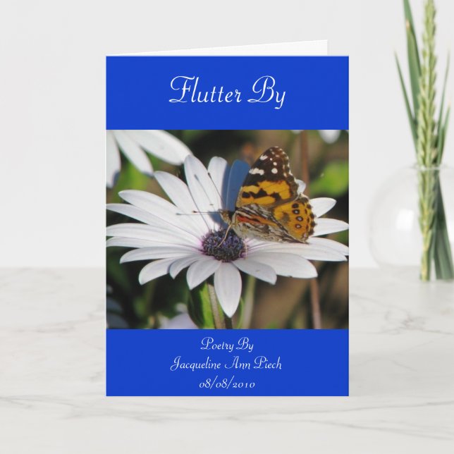 Tarjeta Flutter By Poetry Greaming Card (Anverso)