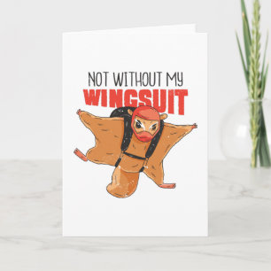TARJETA FLYING SQUIRREL FUNNY