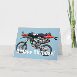 Tarjeta FMX - Pieza de Motocross aérea de estilo libre III