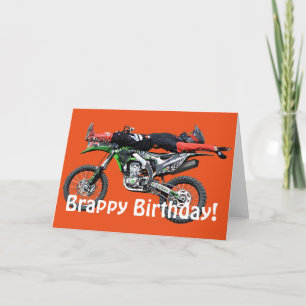 Tarjeta FMX - Pieza de Motocross aérea de estilo libre III