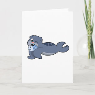 Tarjeta Foca con pez (3).PNG