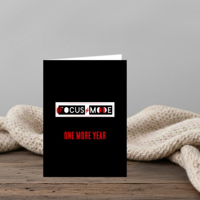 Tarjeta FOCUS MODE Birthday (Subido por el creador)