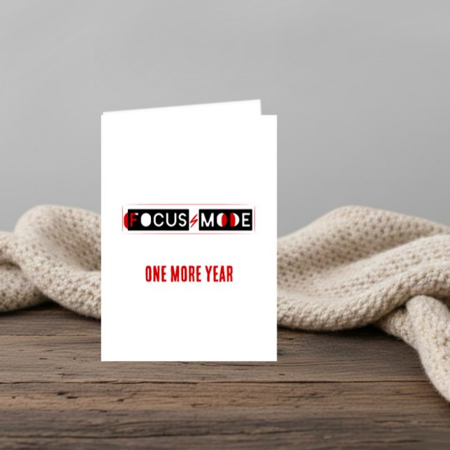 Tarjeta FOCUS MODE Birthday (Subido por el creador)