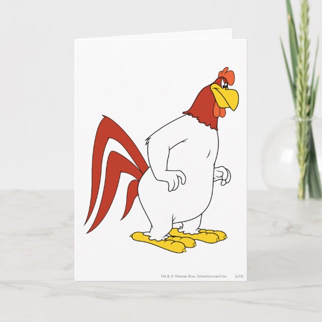 Tarjeta Foghorn Leghorn (Anverso)