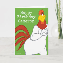 Tarjeta Foghorn Leghorn | Mirada traviesa