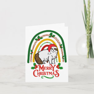 Tarjeta Fold Merry Christmas de Escocia