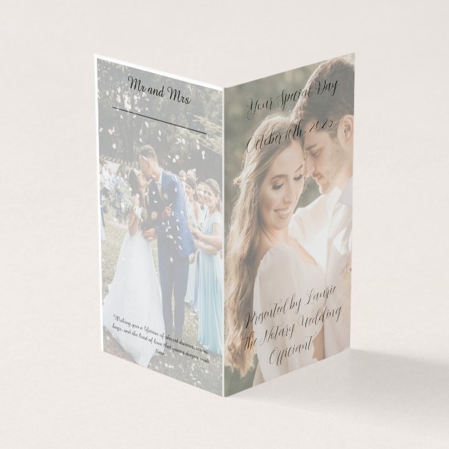 Tarjeta Folded Card (Exterior)