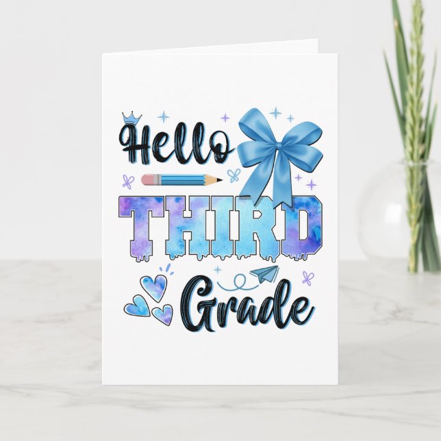 Tarjeta Folded Greeting Card (Anverso)