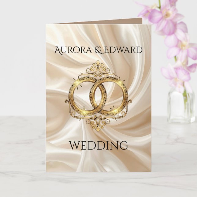 Tarjeta Folded Greeting Card (Orquídea)