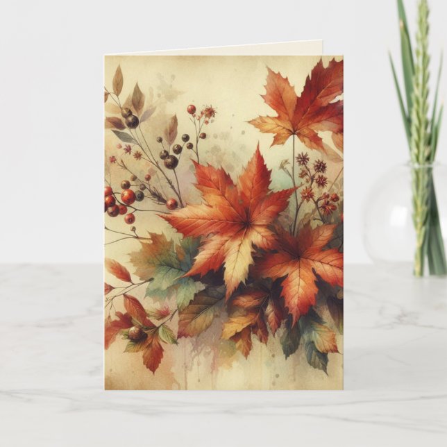 Tarjeta Folded Greeting Card (Anverso)