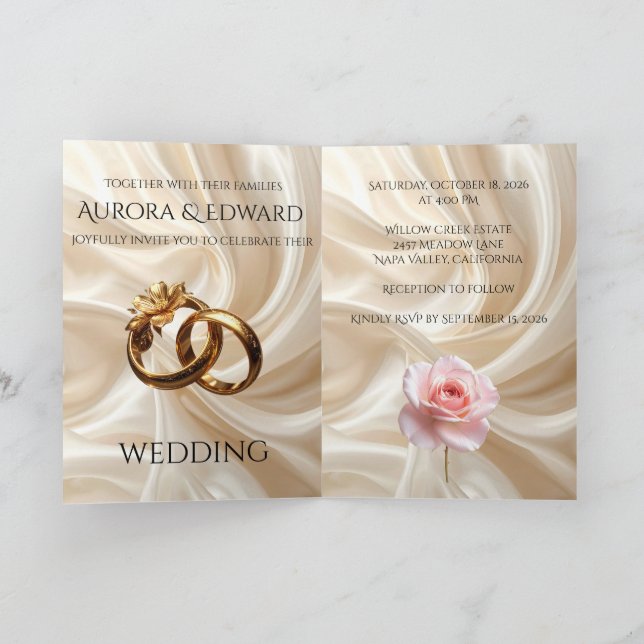 Tarjeta Folded Greeting Card (Interior)