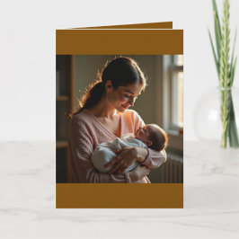 Tarjeta Folded Greeting Card for Mother's Day