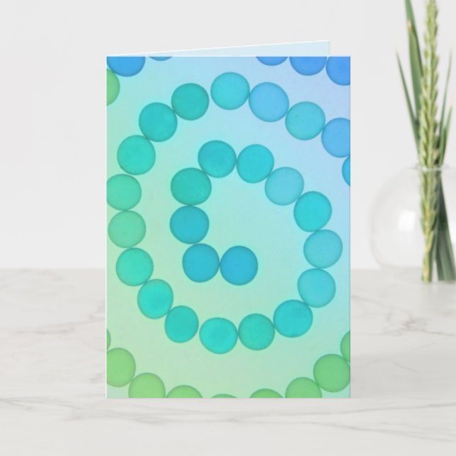 Tarjeta Fomento del arte espiral (Anverso)