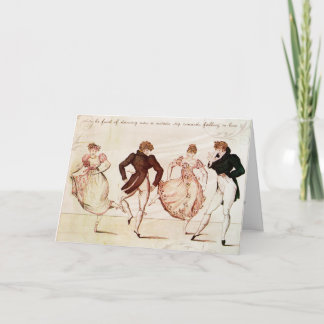 Tarjeta Fond of Dancing Card